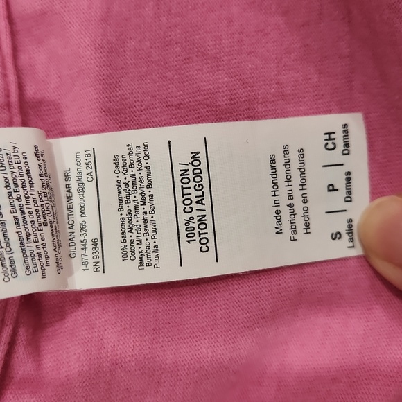 You Can Call Me Mrs Wahlberg Pink Tee, size Small - Picture 6 of 7